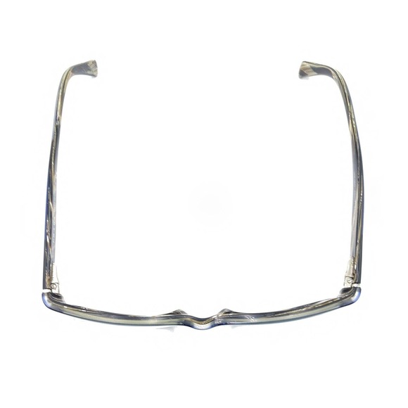 Prada VPR 06O EAR-1O1 Blue Brown Rectangle Eyeglasses Frames 53-17 145 Italy - Picture 3 of 12